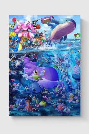 Pokemon Anime Poster - Yüksek Çözünürlük Hd Duvar Posteri DUOFG101693