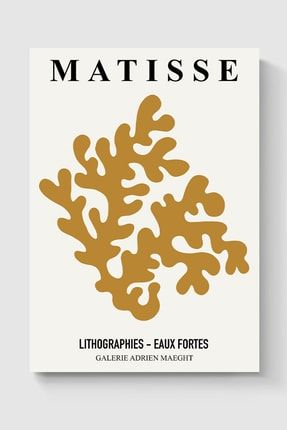 Henri Matisse Tablo Sanatsal Ünlü Ressam Poster - Yüksek Çözünürlük Hd Duvar Posteri DUOFG100911