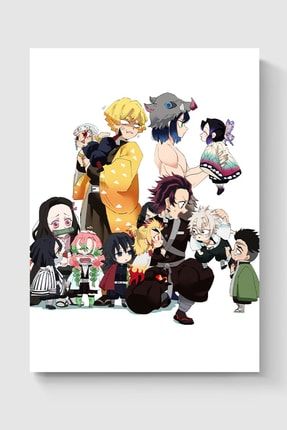 Demon Slayer Anime Manga Poster - Yüksek Çözünürlük Hd Duvar Posteri DUOFG102779