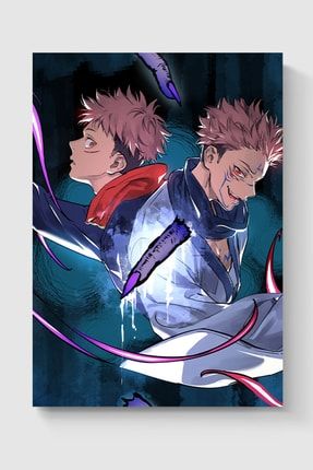 Jujutsu Kaisen Anime Manga Poster - Yüksek Çözünürlük Hd Duvar Posteri DUOFG102835
