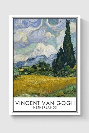 Vincent Van Gogh Tablo Sanatsal Ünlü Ressam Poster - Yüksek Çözünürlük Hd Duvar Posteri DUOFG100441
