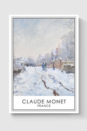 Claude Monet Tablo Sanatsal Ünlü Ressam Poster - Yüksek Çözünürlük Hd Duvar Posteri DUOFG100827