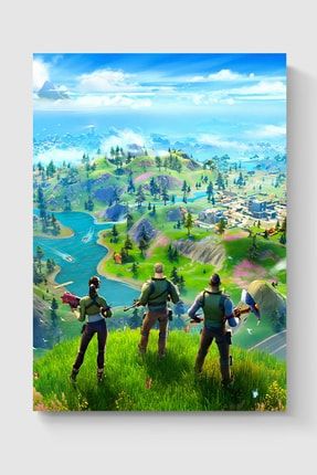 Fortnite Oyun Poster - Yüksek Çözünürlük Hd Duvar Posteri DUOFG101465