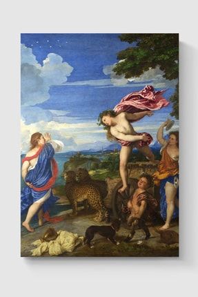 Titian - Bacchus And Ariadne - Masterpiece Tablo Ünlü Ressam Poster - Hd Duvar Posteri DUOFG103320