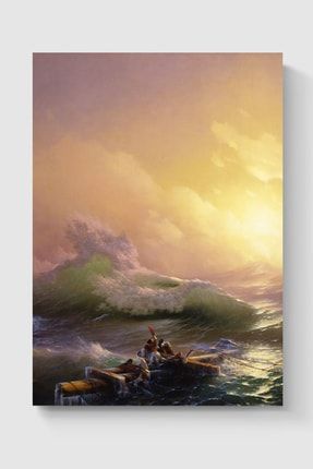 Hovhannes Aivazovsky - The Ninth Wave - Masterpiece Tablo Ünlü Ressam Poster - Hd Poster DUOFG103349