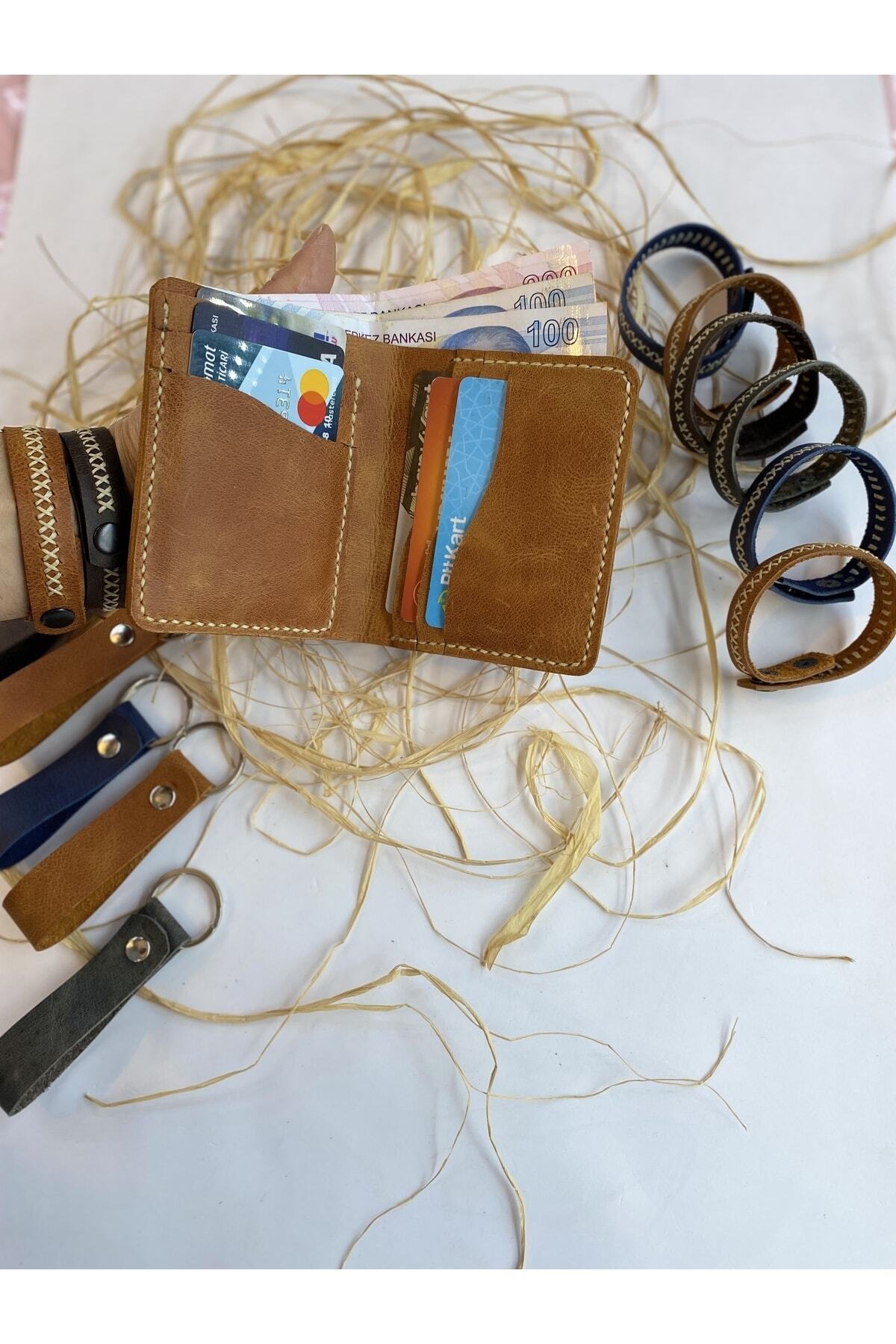 کیف پول مردانه قهوه ای Rse Leather Goods | Tuil0001 اورجینال - تصویر 3