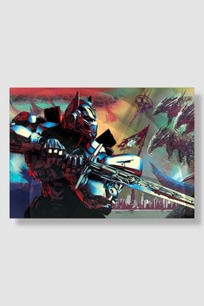 Transformers Film Posteri Yüksek Kaliteli Kalın Parlak Kuşe Kağıdı FDDPS011