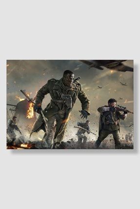 Call Of Duty Oyun Posteri Kalın Parlak Kuşe Kağıdı GODPS008