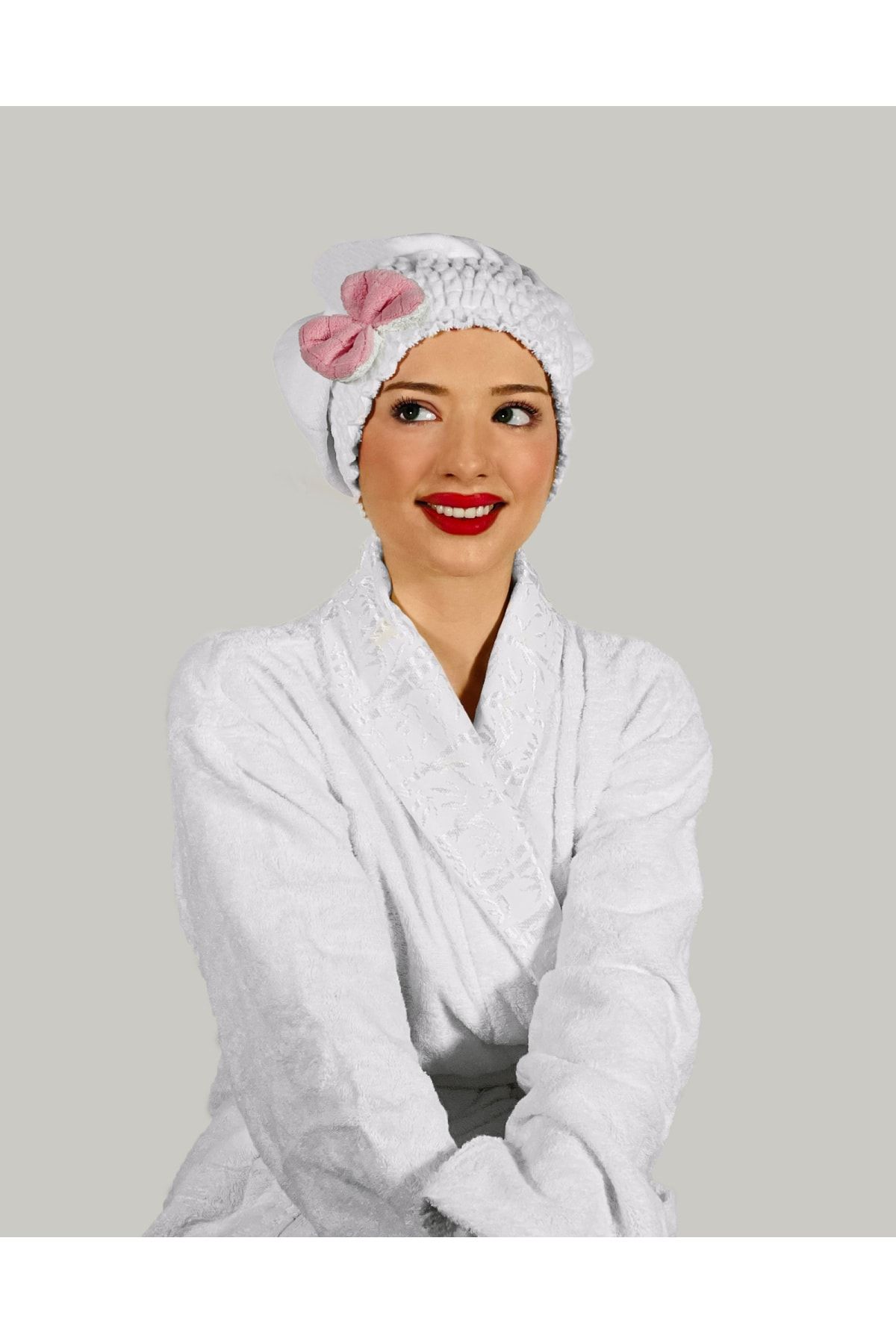 havlubanyobone Saç Kurulama Havlusu Banyo Duş Bonesi