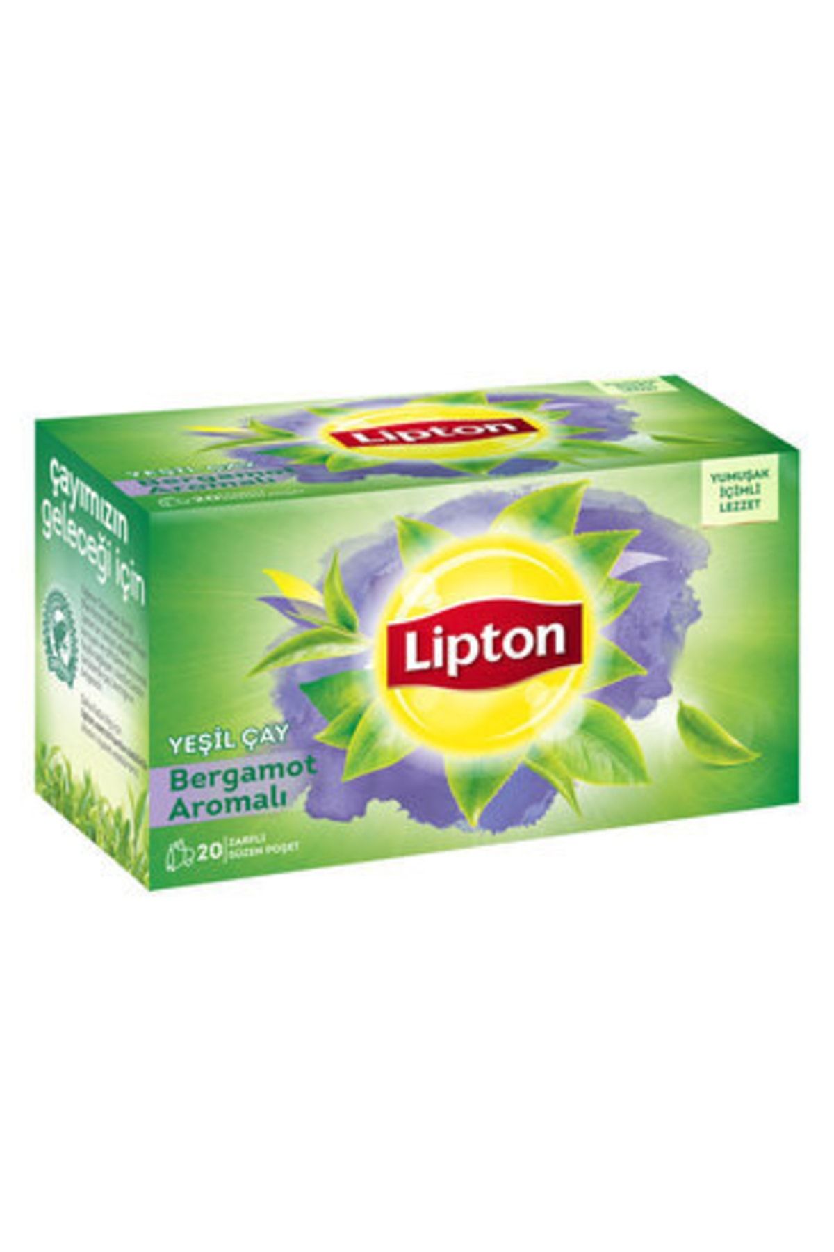 Lipton Yeşil Çay Bergamot Aromalı Yeşil Çay 30 G 20'li ( 9 Adet )