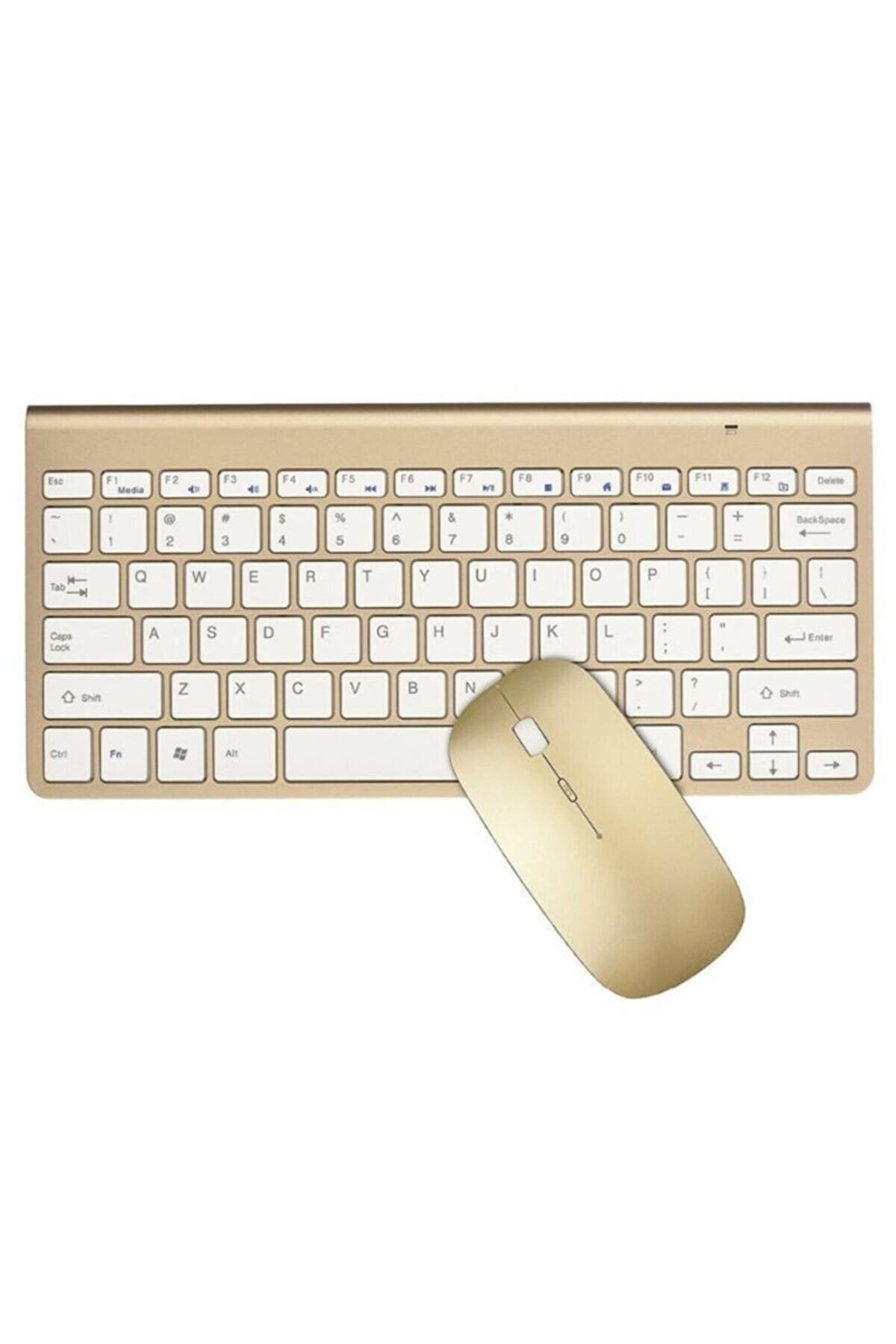 Galaxy Tab A7 10.4 T500 T505 T507 Kablosuz Taşınabilir Wireless Klavye Mouse Set 2.4 Ghz