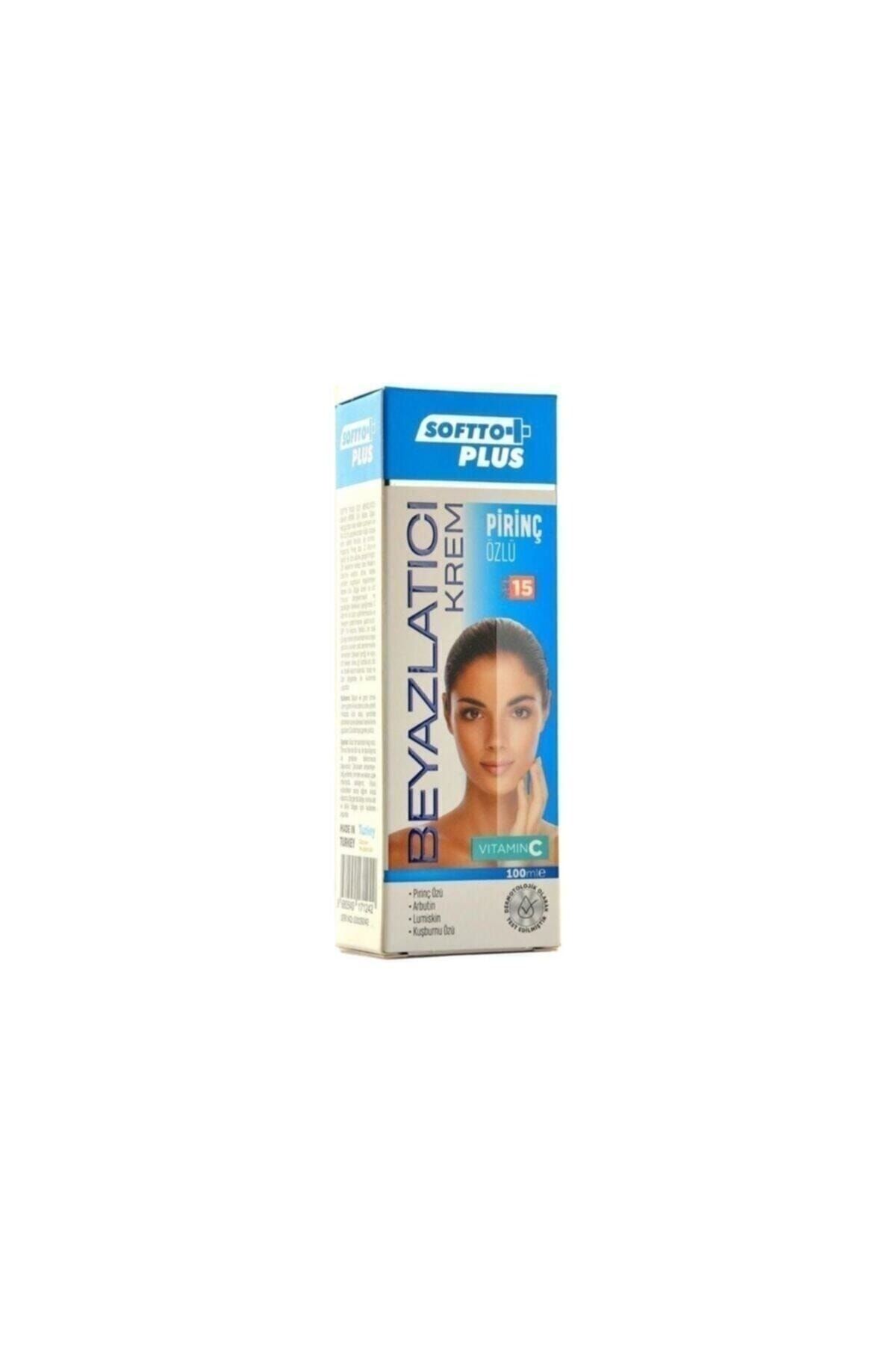 کرم صورت سفید کننده عصاره برنج SPF15 100 میل SFTP082. MIRACLE8028 Softto Plus