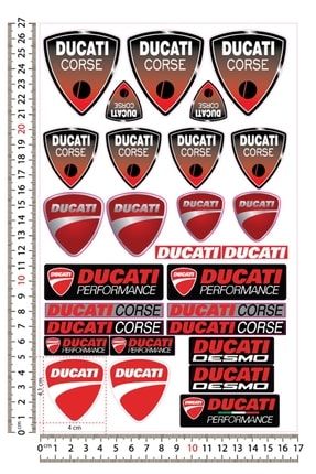 Ducatı Corse Özel Sticker Set duca221