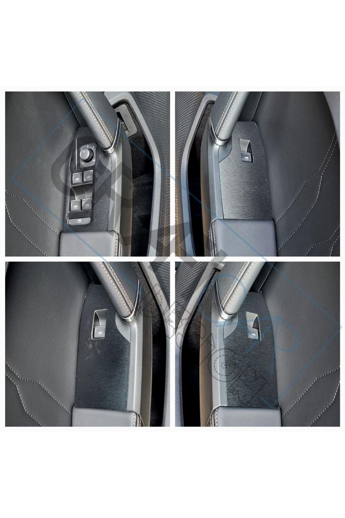 GRAFİCAR-Cupra Formentor 4 Door Interior Grip Covering Sticker Set 5