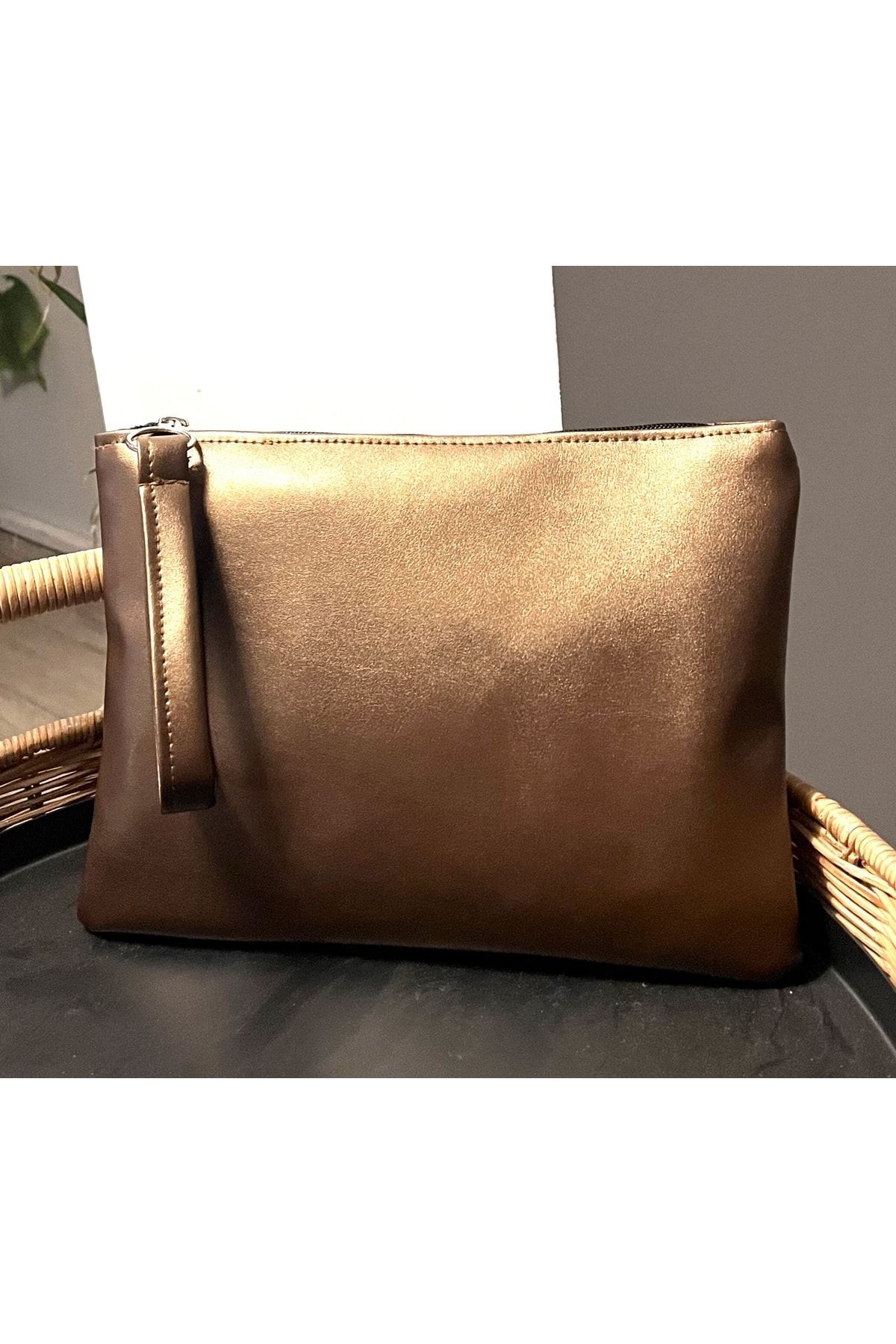 Hedwig Design Organizator De Geanți De Mână/de Machiaj Pentru Femei, Căptușit Cu Fermoar, Portofoliu Din Piele - One Size