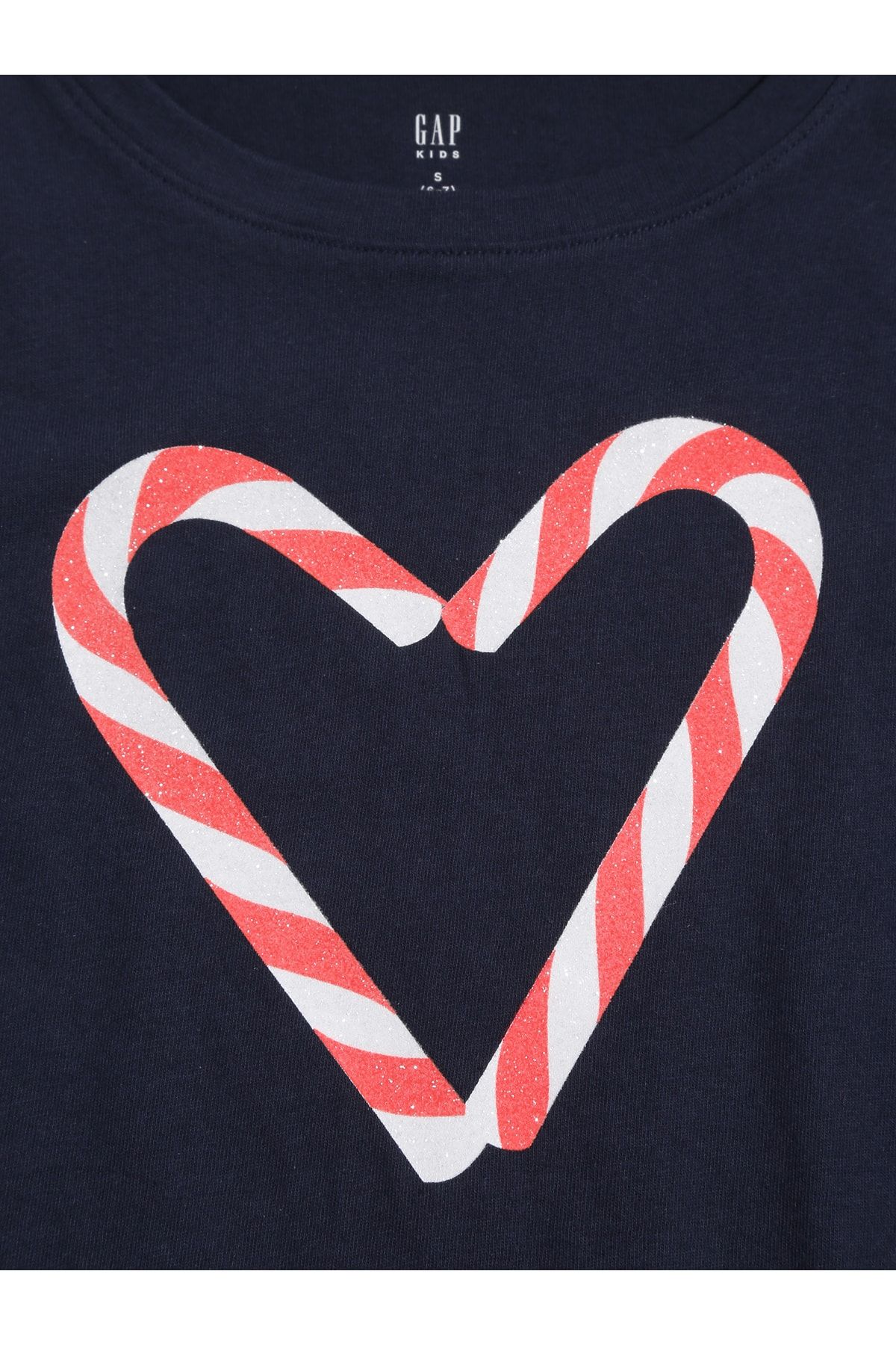 Kız Çocuk Lacivert Novelty Uzun Kollu T-shirt