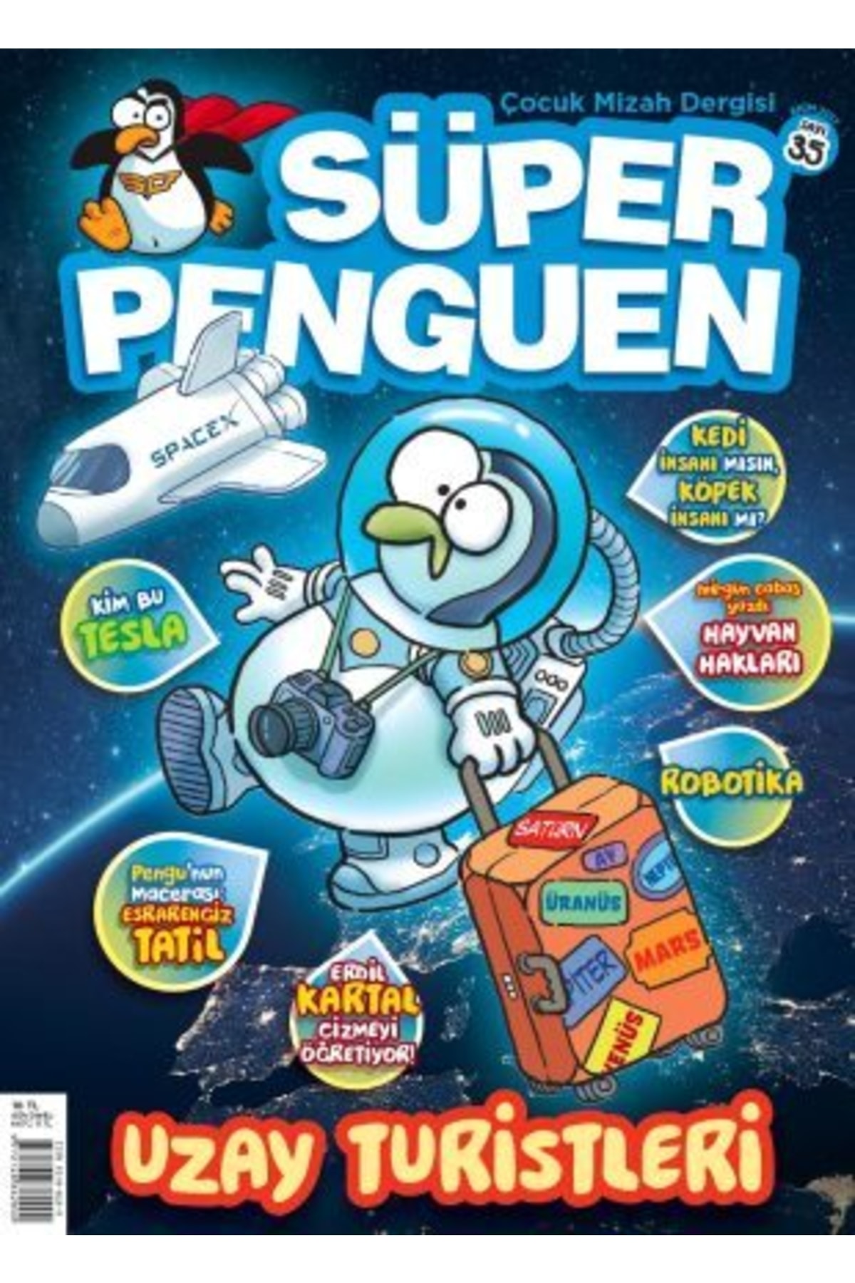Çocuk Mizah Dergisi 35. Sayı.