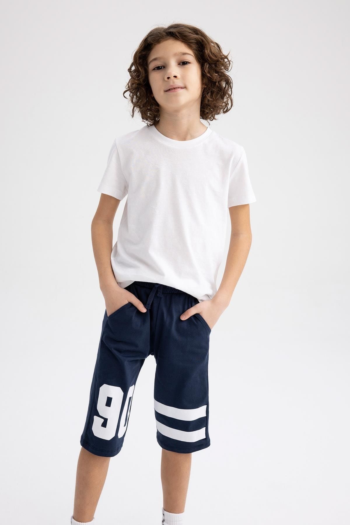 Erkek Çocuk Regular Fit Penye Şort