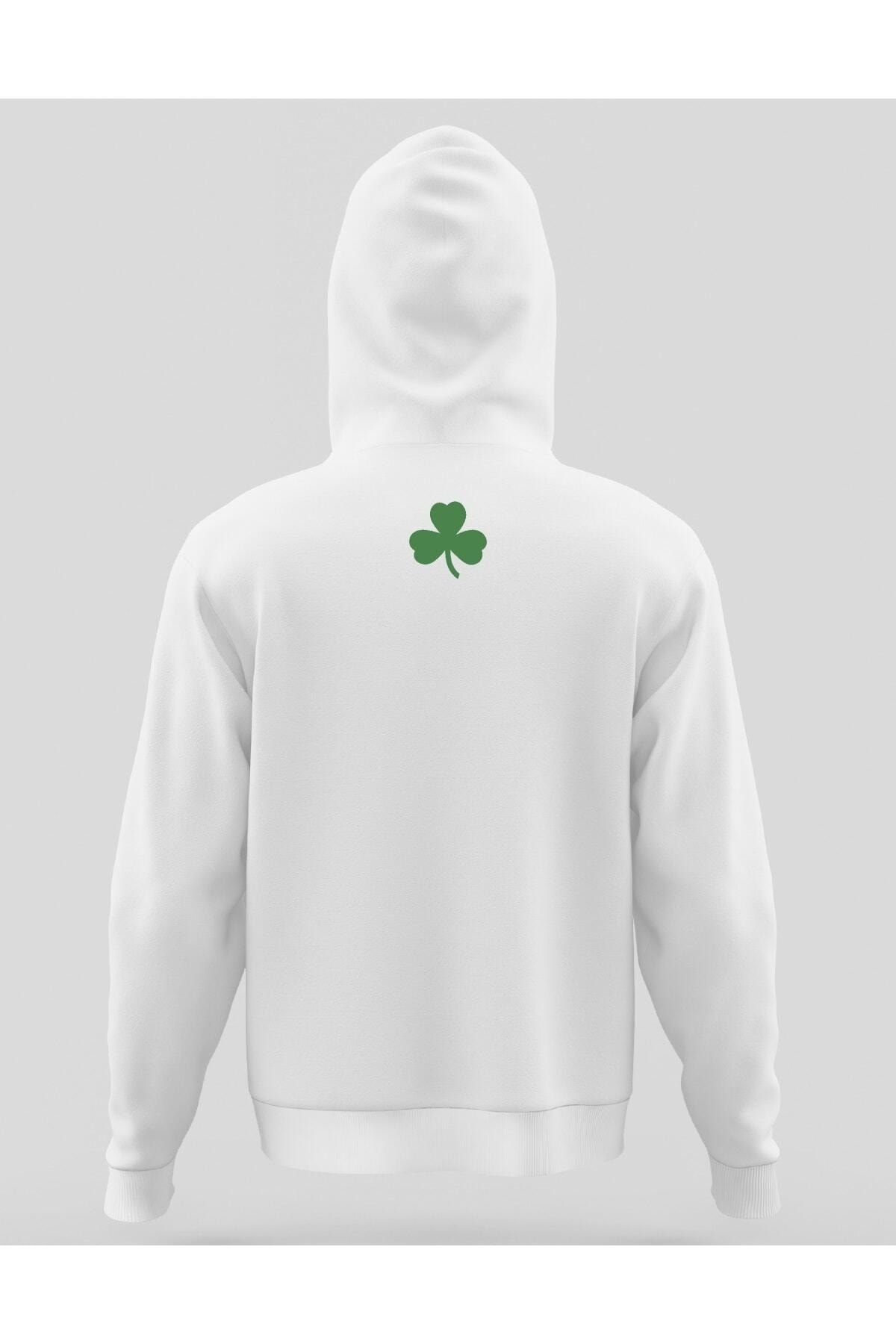 Oversize Yonca Boston Unisex Kapüşönlu Hoodie