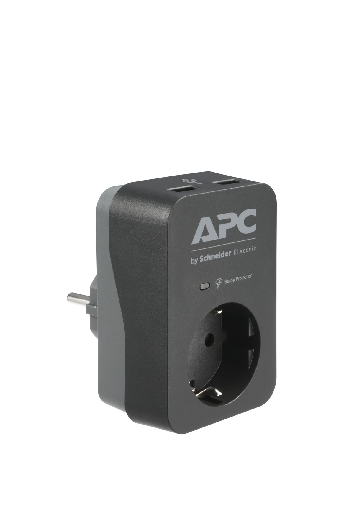 Schneider Electric Apc By Tekli Akım Korumalı Priz 2 Usb Hızlı Şarj Çıkışlı Siyah Pm1wu2b-gr