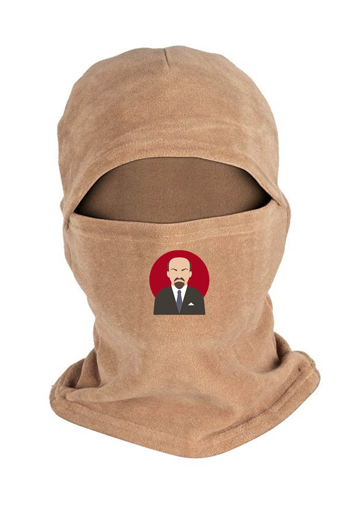 Zeron Tasarım-Lenin Polar Snow Mask and Long Gloves Set - Bll937 2