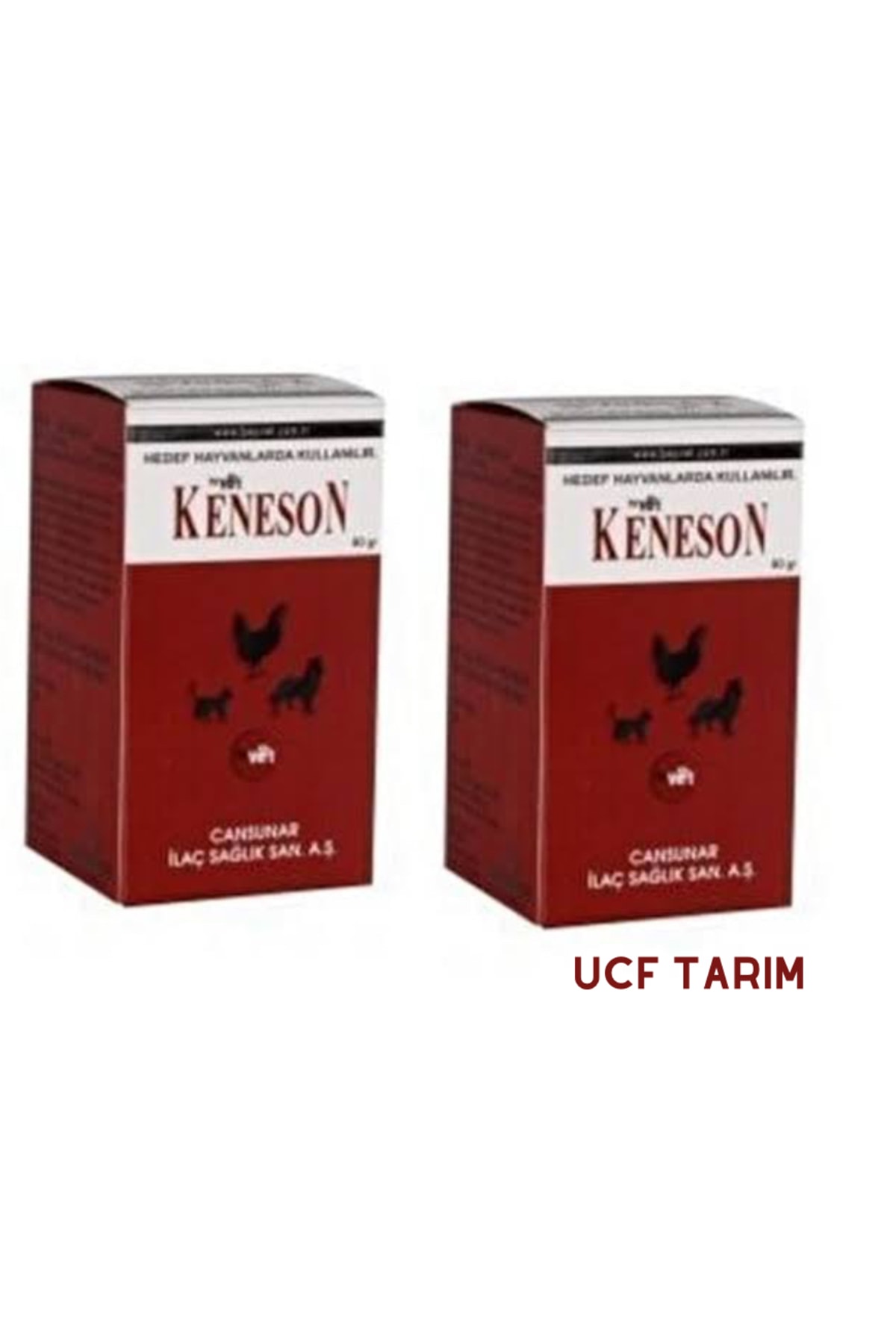 COŞGUN Keneson 2x500gr Tüm Hayvanlarda Kene Bit Pire Vb. Haşere Öldürücü 2027