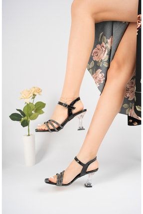 Kadın Siyah Klasik Topuklu Ayakkabı MODAHBZ