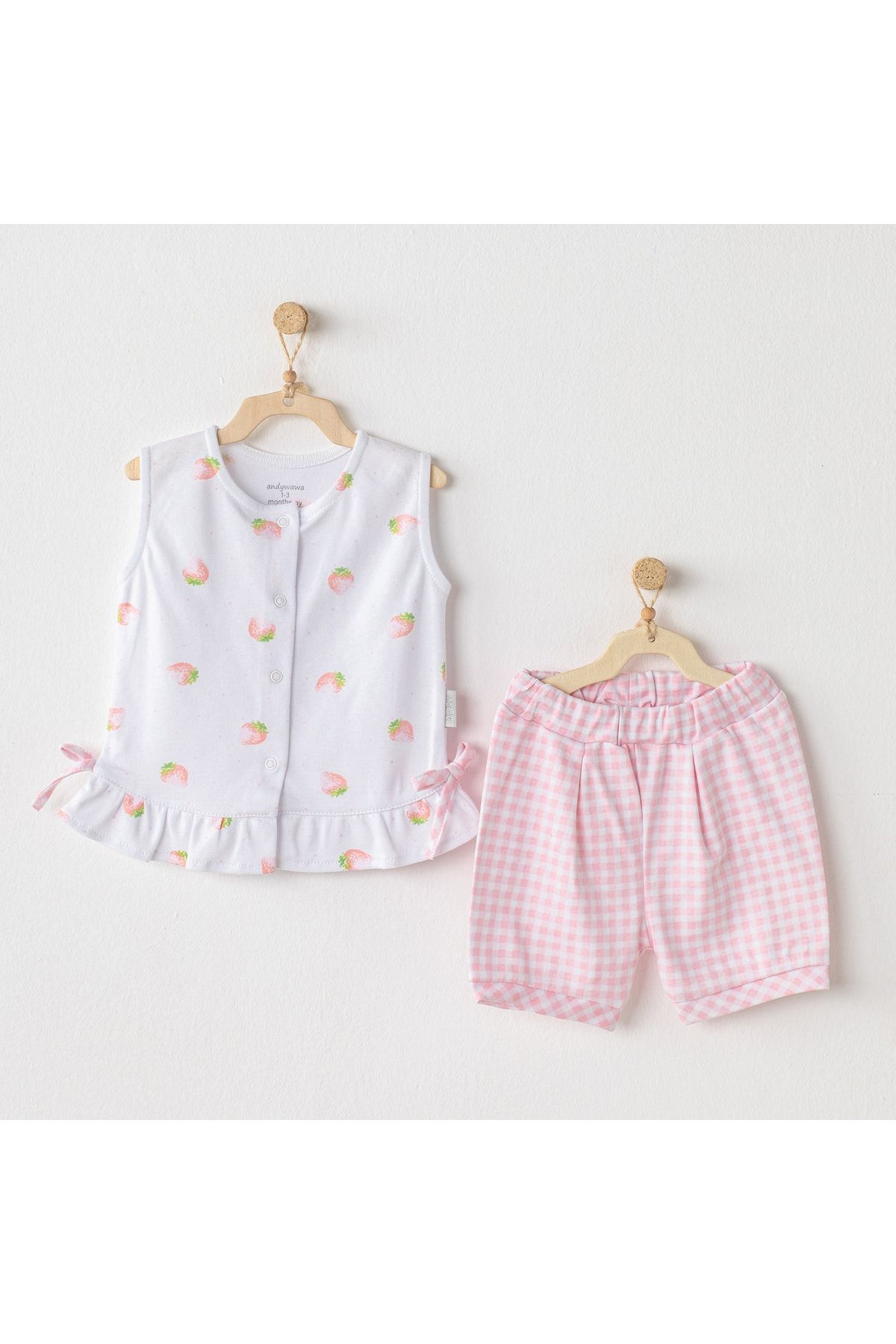 andywawa Bebek Takım 2 Pcs Set Watermelon&strawberry