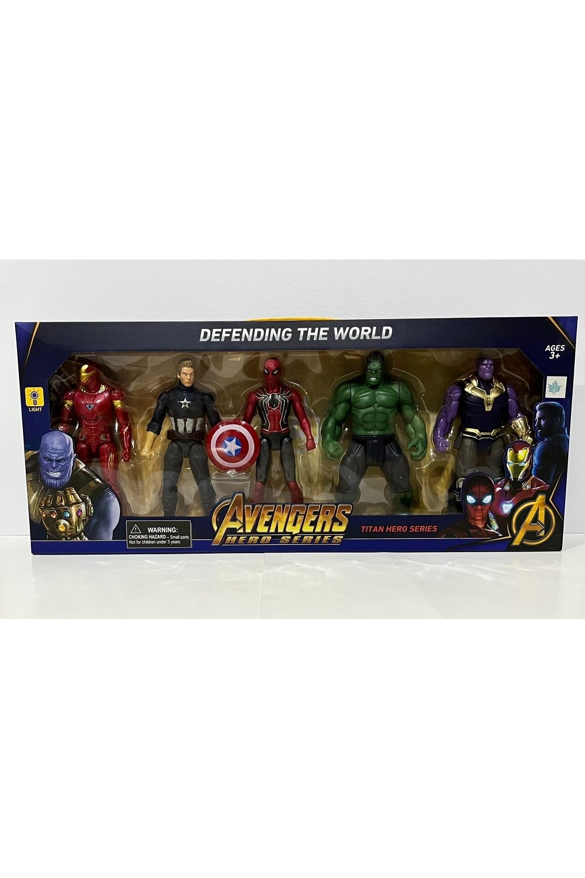 Figurine Marvel Avengers Spiderman Batman Thanos Hulk Captain