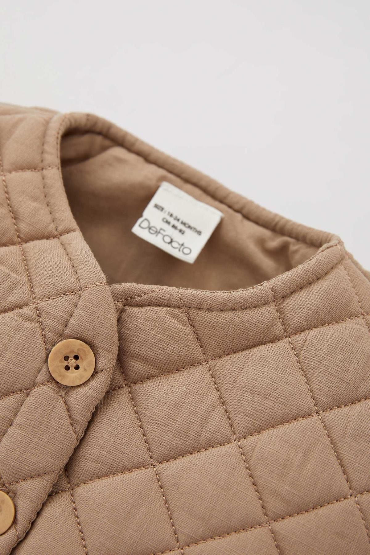 Defacto Baby Boy Quilted Coat Trendyol