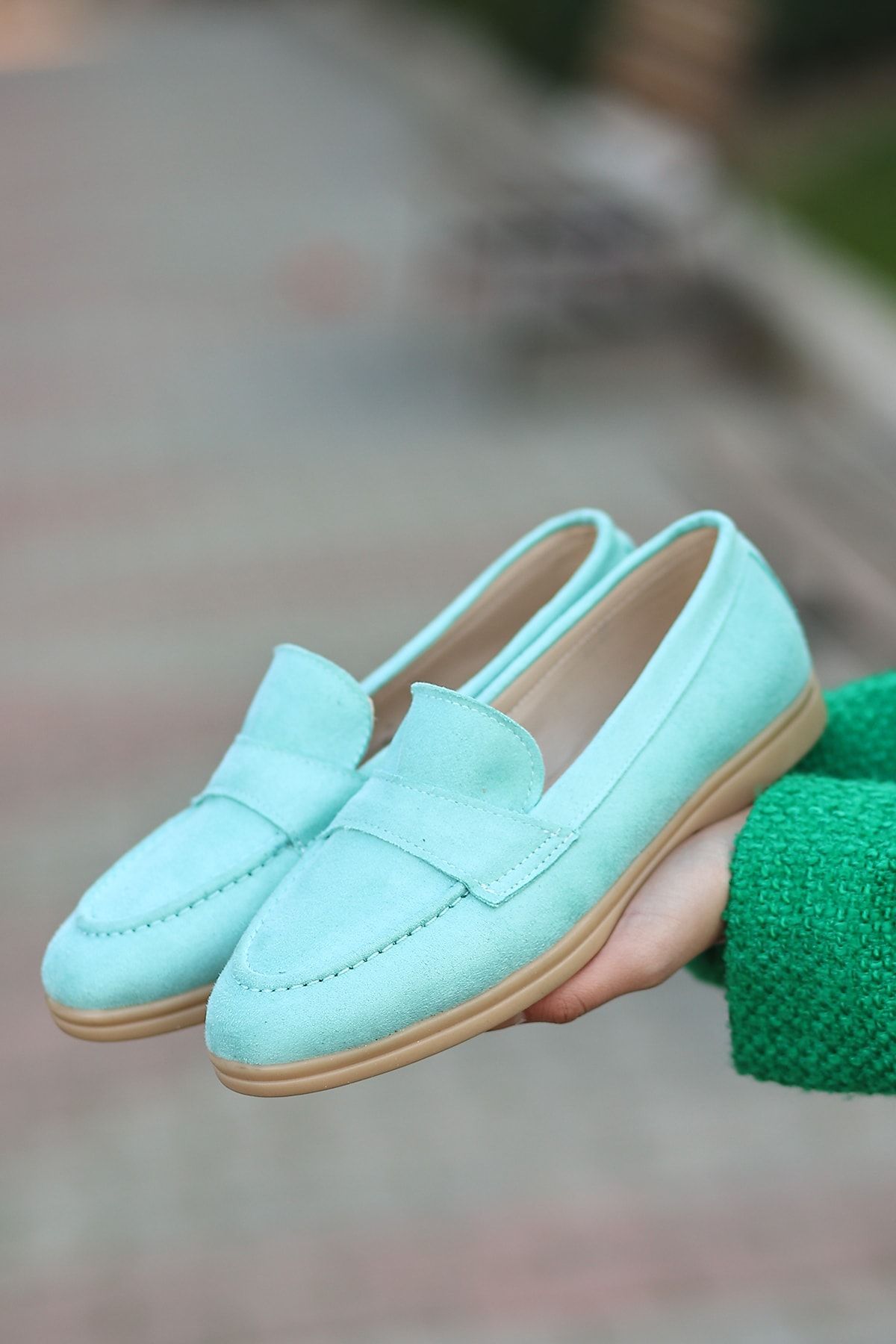 Teal hotsell ballerina shoes