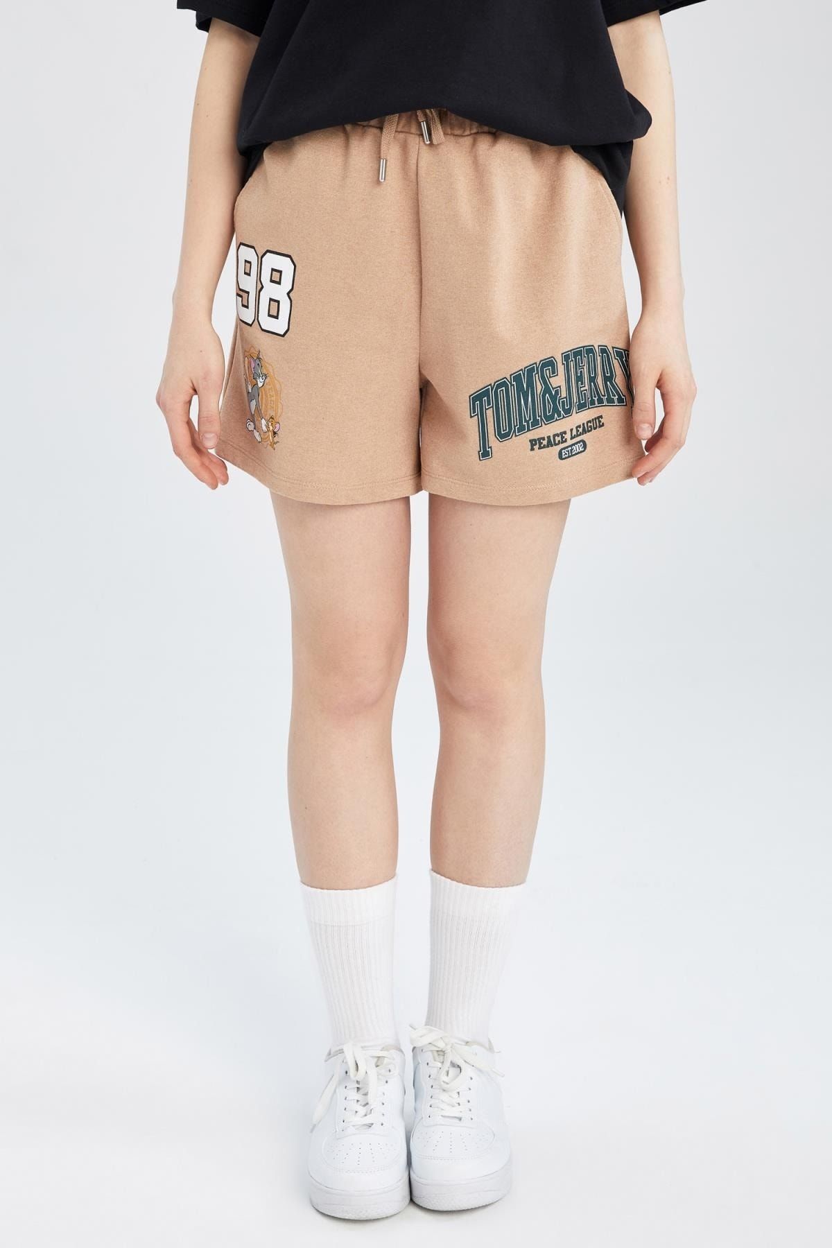 DeFacto-Cool Tom & Jerry Printed Shorts 4