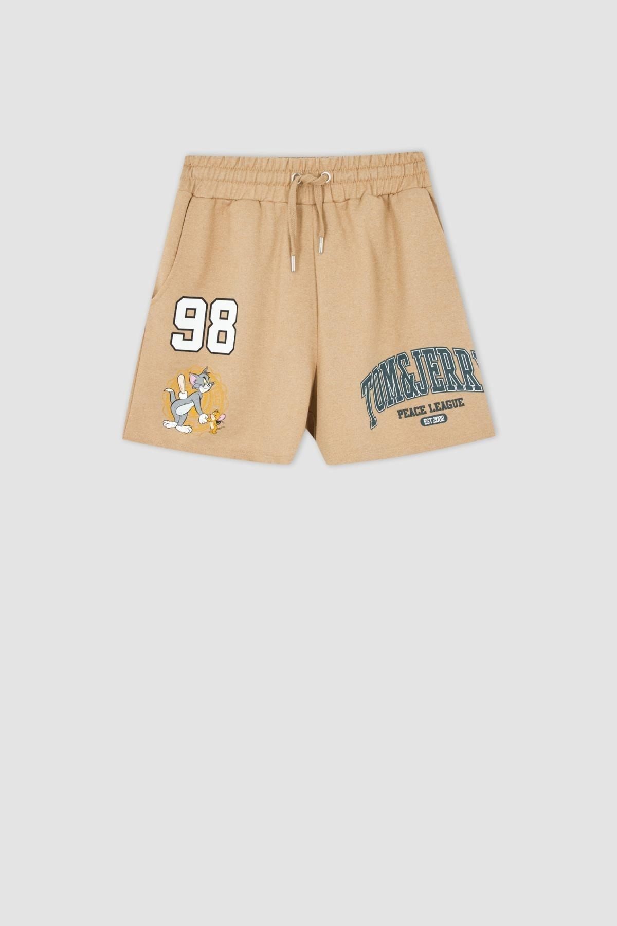 DeFacto-Cool Tom & Jerry Printed Shorts 6