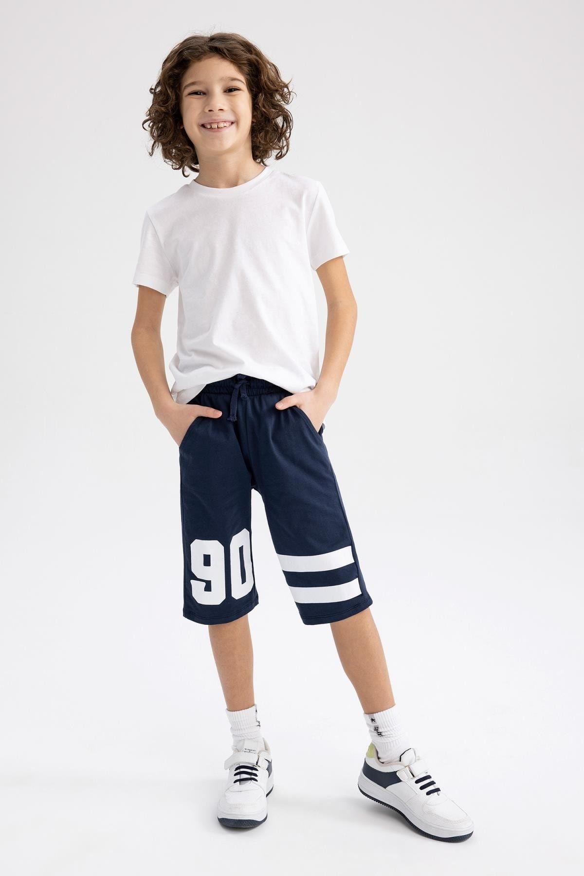 Erkek Çocuk Regular Fit Penye Şort