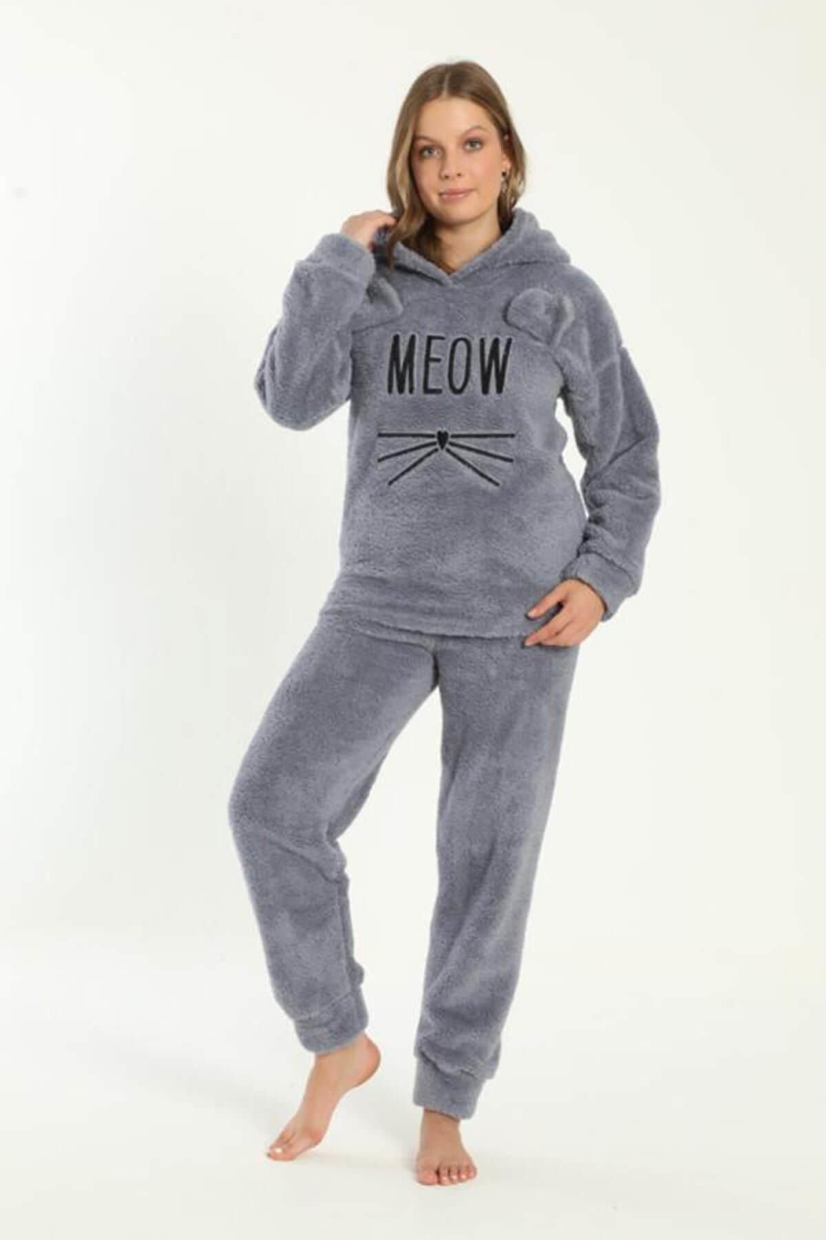 Meow fuzzy pajamas on sale