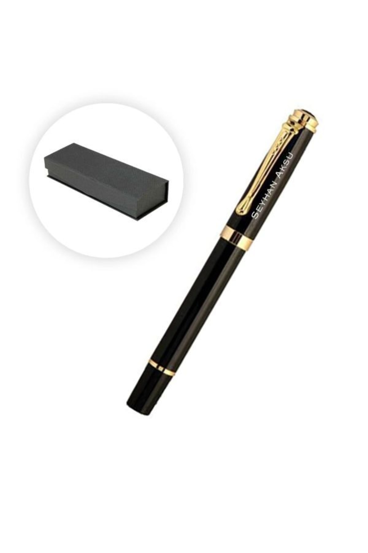 Custom Design Boxed Gold Detailed Roller Pen
