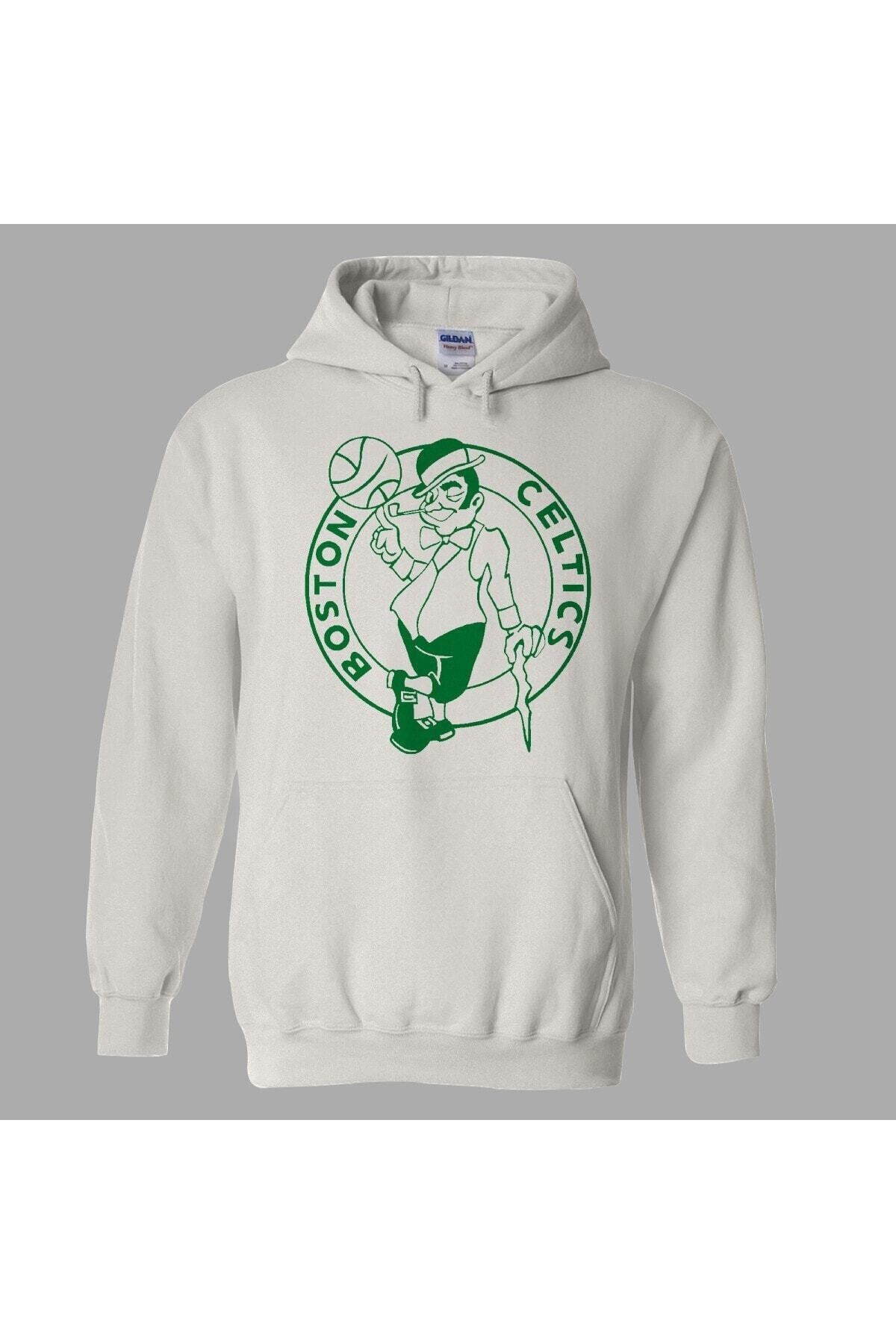 Oversize Yonca Boston Unisex Kapüşönlu Hoodie
