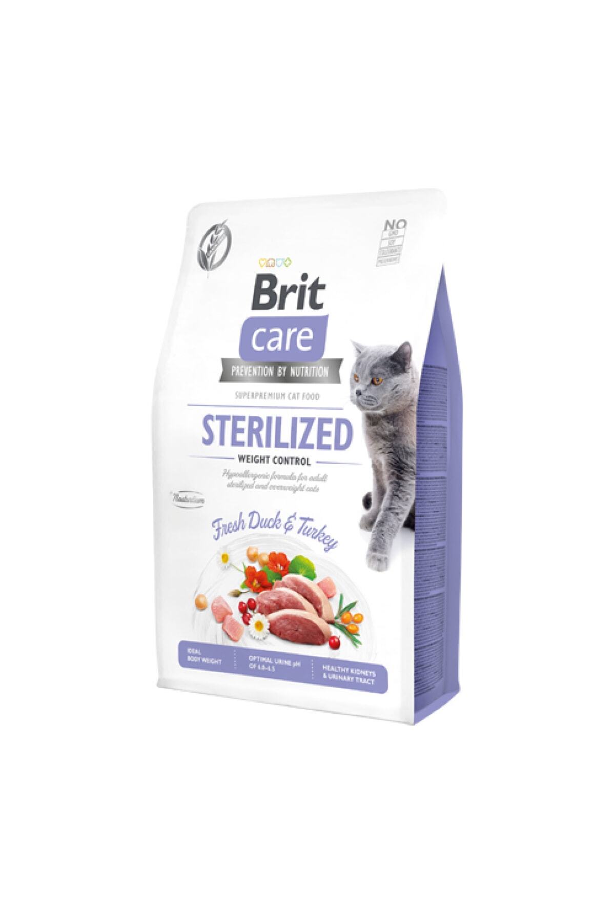Brit Care Sterilised Tahılsız Kilo Dengeleyici Ördekli Kısırlaştırılmış ...
