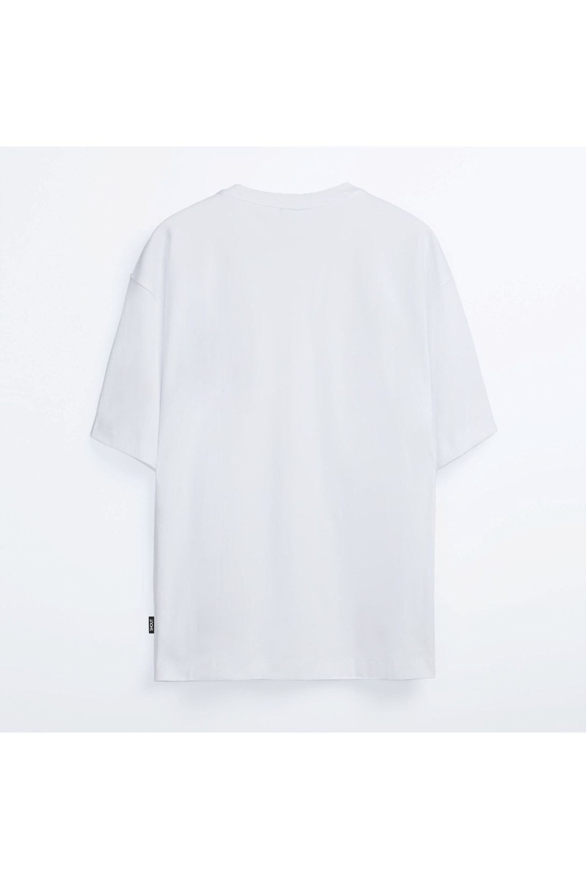 Shout-Oversize Depressed Stressed Horny Oldschool Unisex T-Shirt 2