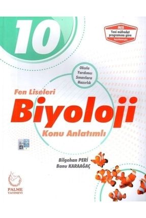 10. Sınıf Fen Liseleri Biyoloji Konu Anlatımlı Palme 10 Sınıf FL Konu Kitabı Yeni