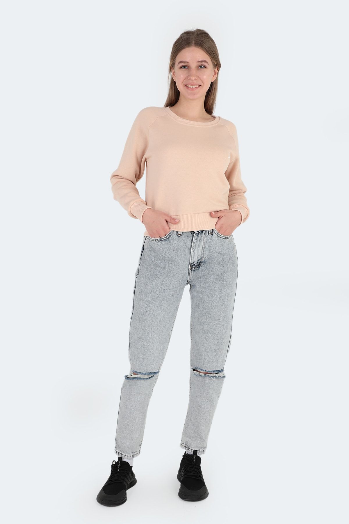 Kaıto Kadın Sweatshirt Bej
