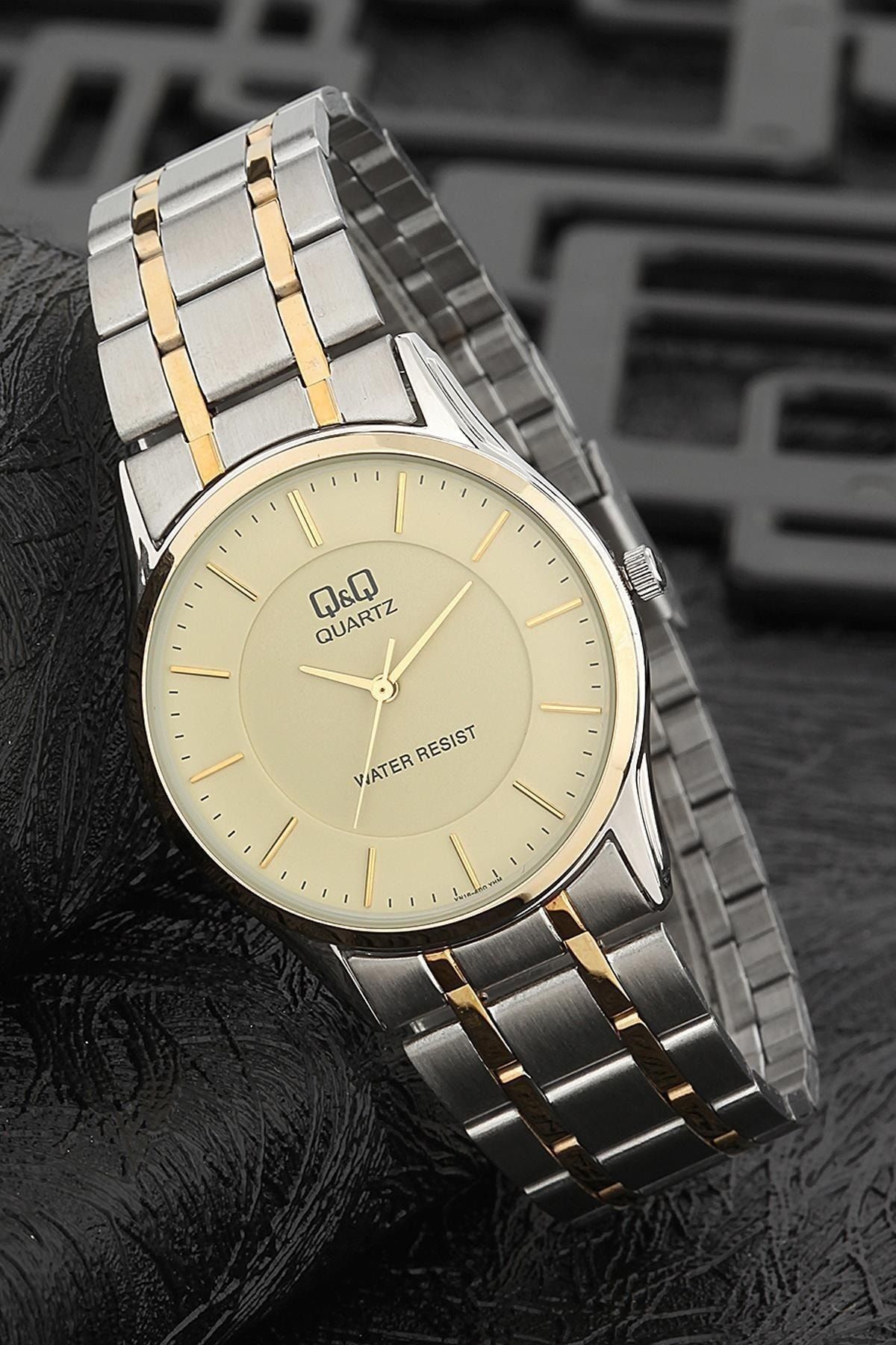 Q Q Men s Retro Metal Cord Wrist Watch