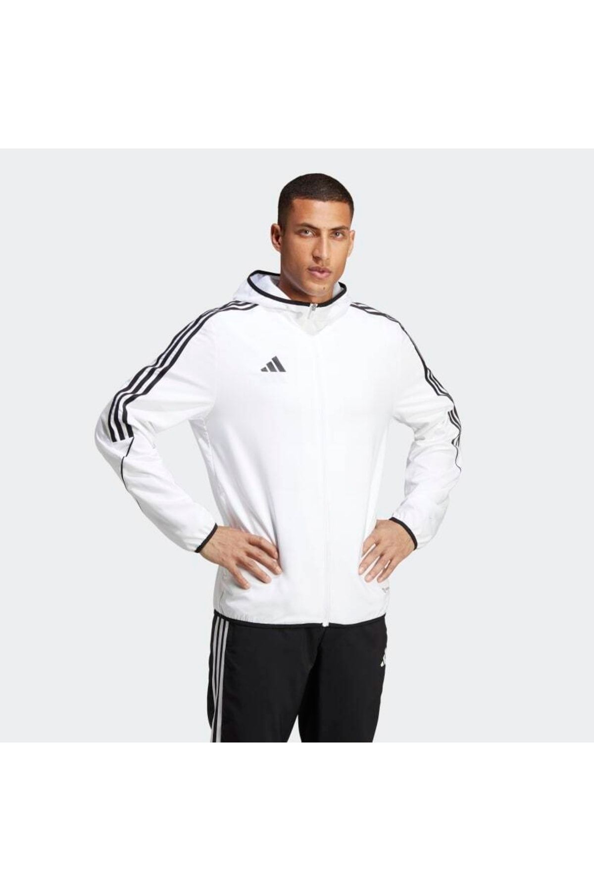Adidas white jacket men top