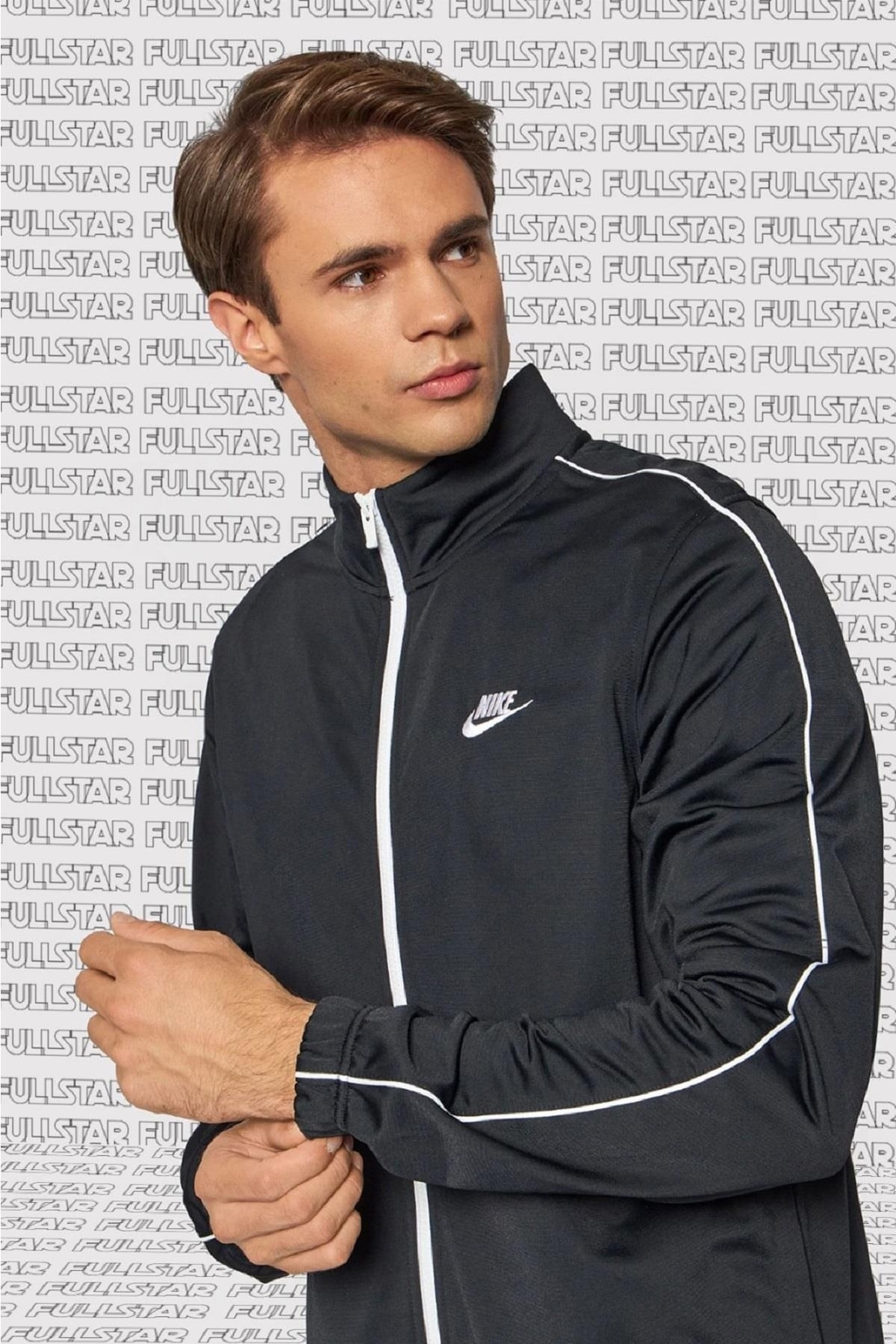 Nike Sportswear Classic Track Suit Black Eşofman Takımı Siyah NV9970