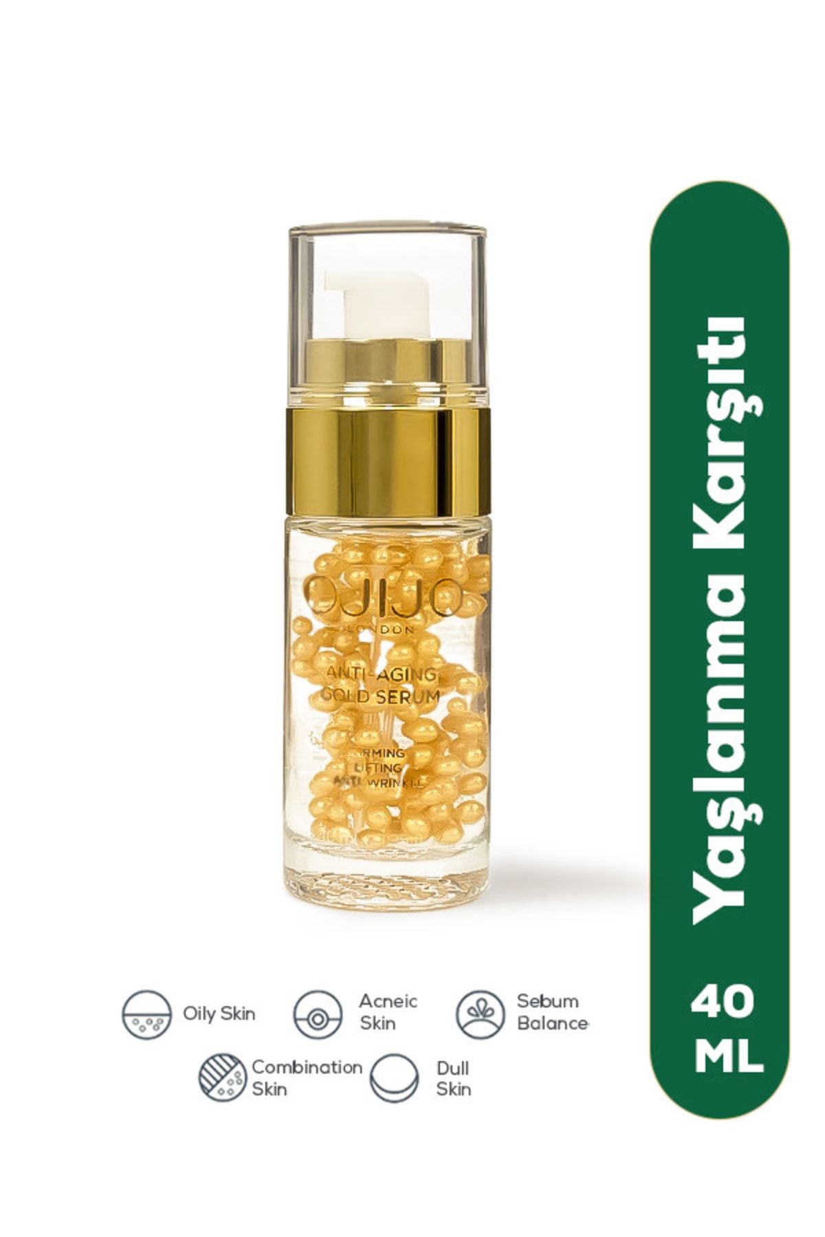 OJIJO LONDON Yaşlanma Karşıtı Altın Serum 40 Ml NE7760