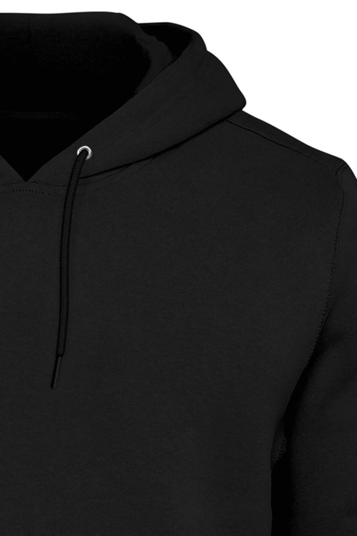 Cix-Black Hooded Sweatshirt Hoodie with Roblox Logo 3