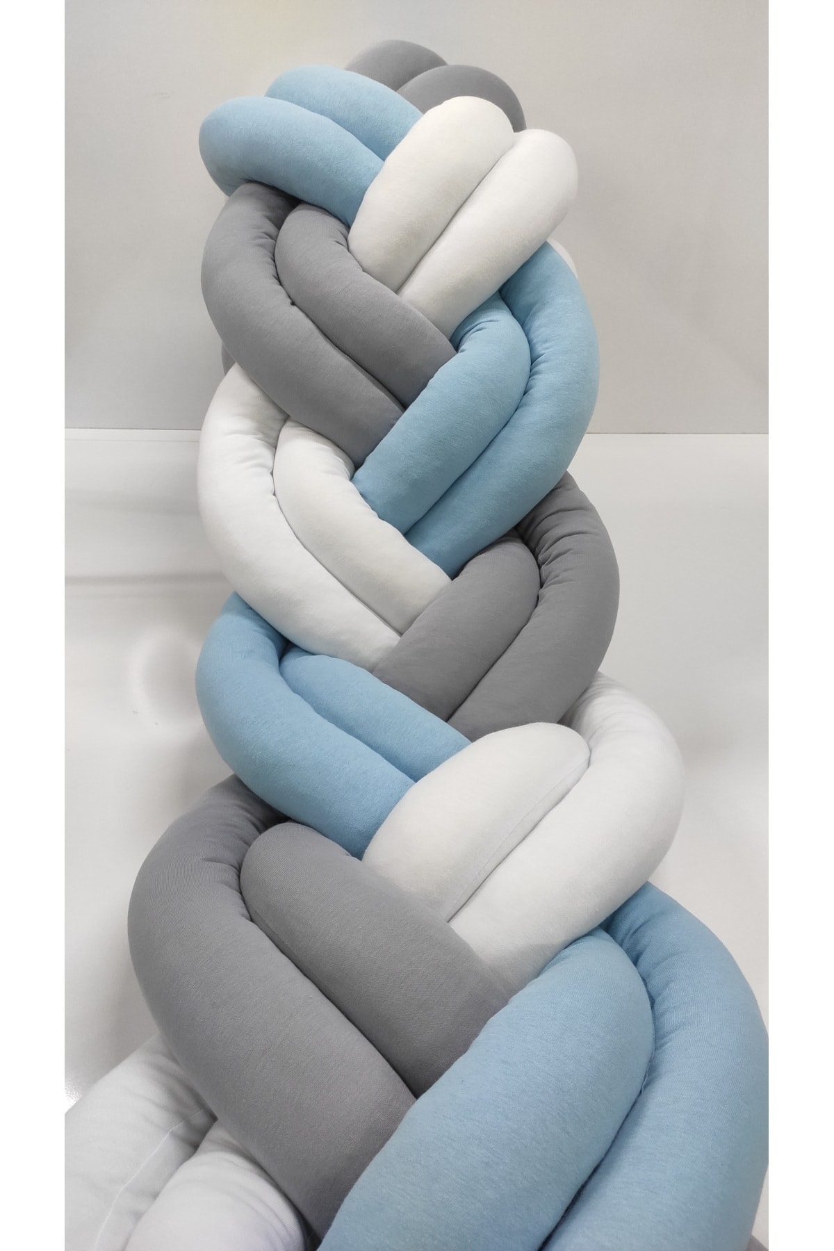 Örgü Korumalık 520 Cm 3 Lü Sarmaşık / 90x200 Montessori Yatak Koruyucu 2
