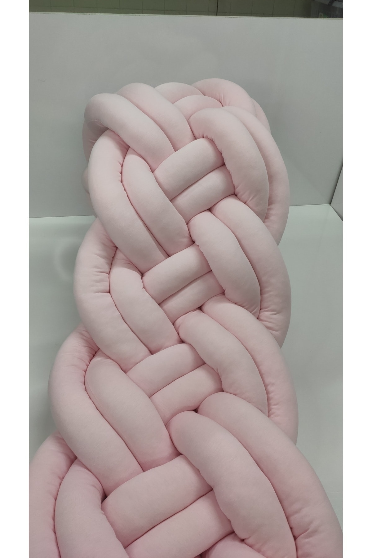 Örgü Korumalık 400 Cm 4 Lü Sarmaşık / 70x130 Anne Yanı Park Beşik - Yatak Koruyucu