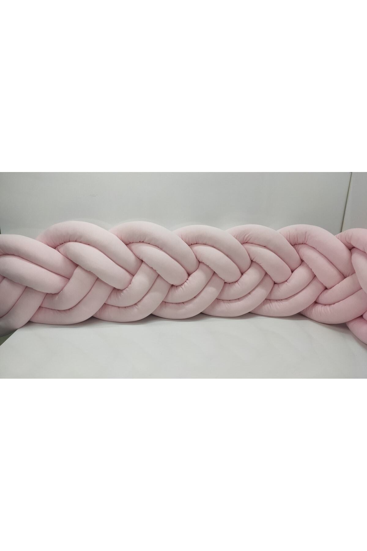Örgü Korumalık 420 Cm 3 Lü Sarmaşık / 80x130 Anne Yanı Park Beşik - Yatak Koruyucu 3