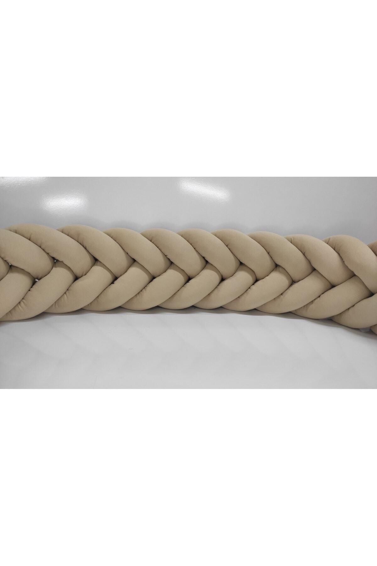 Örgü Korumalık 500 Cm Balık Sırtı / 90x190 Montessori Yatak Koruyucu 2